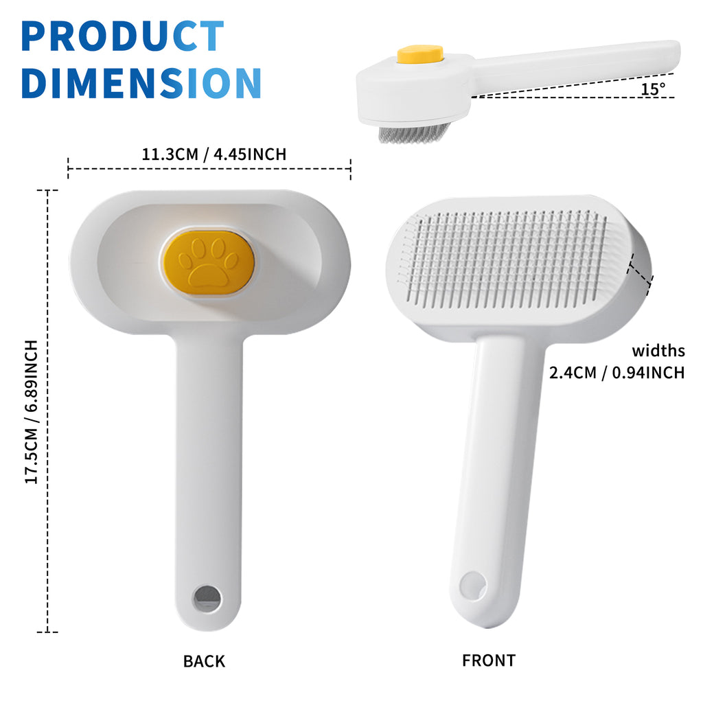 Efficient Universal Pet Hair Removal Comb, Gently Smoothing Out The Tangled Hair Of Your Beloved Pet, Carefully Caring For Every Gentle Touch