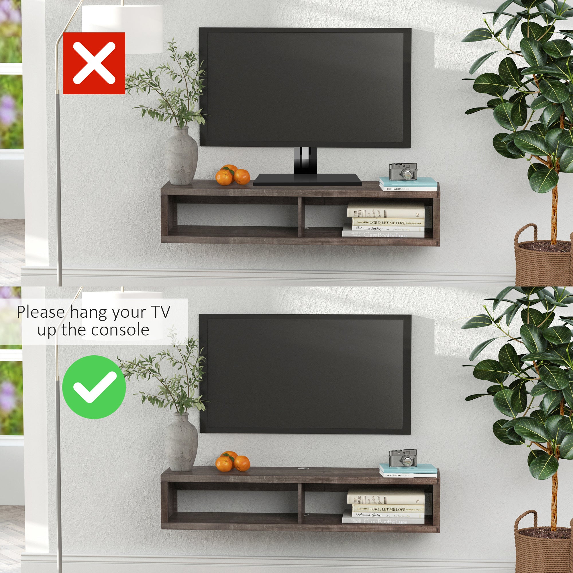 Wall Mounted TV Stand