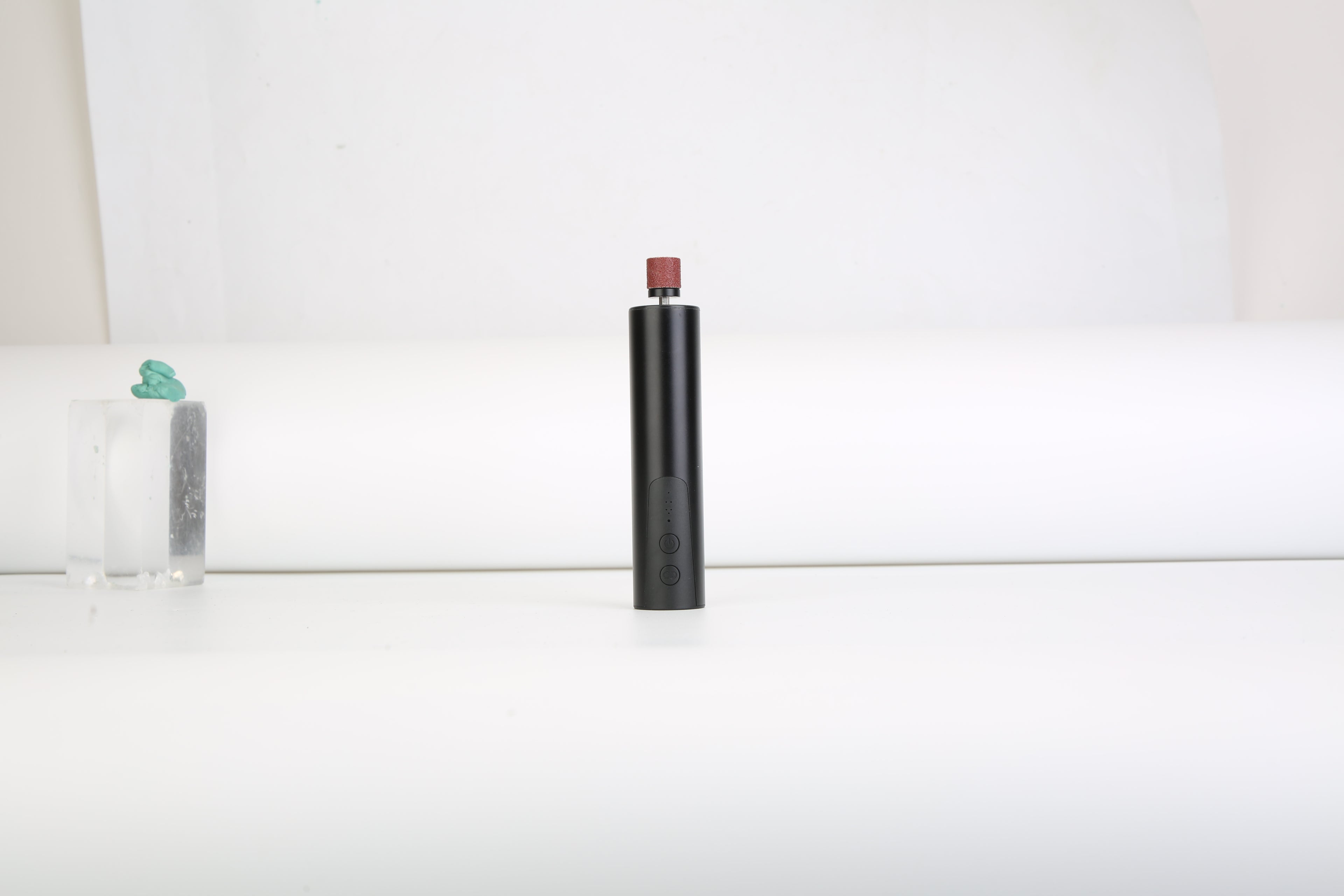 1Set Electric Foot Callus Remover 2 In 1 Rechargeable Foot File Nail Grinder Dead Skin Pedicure Tool Machine With 2 Grinding Heads Total 30Pcs Replaceable Sandpapers For Men Women