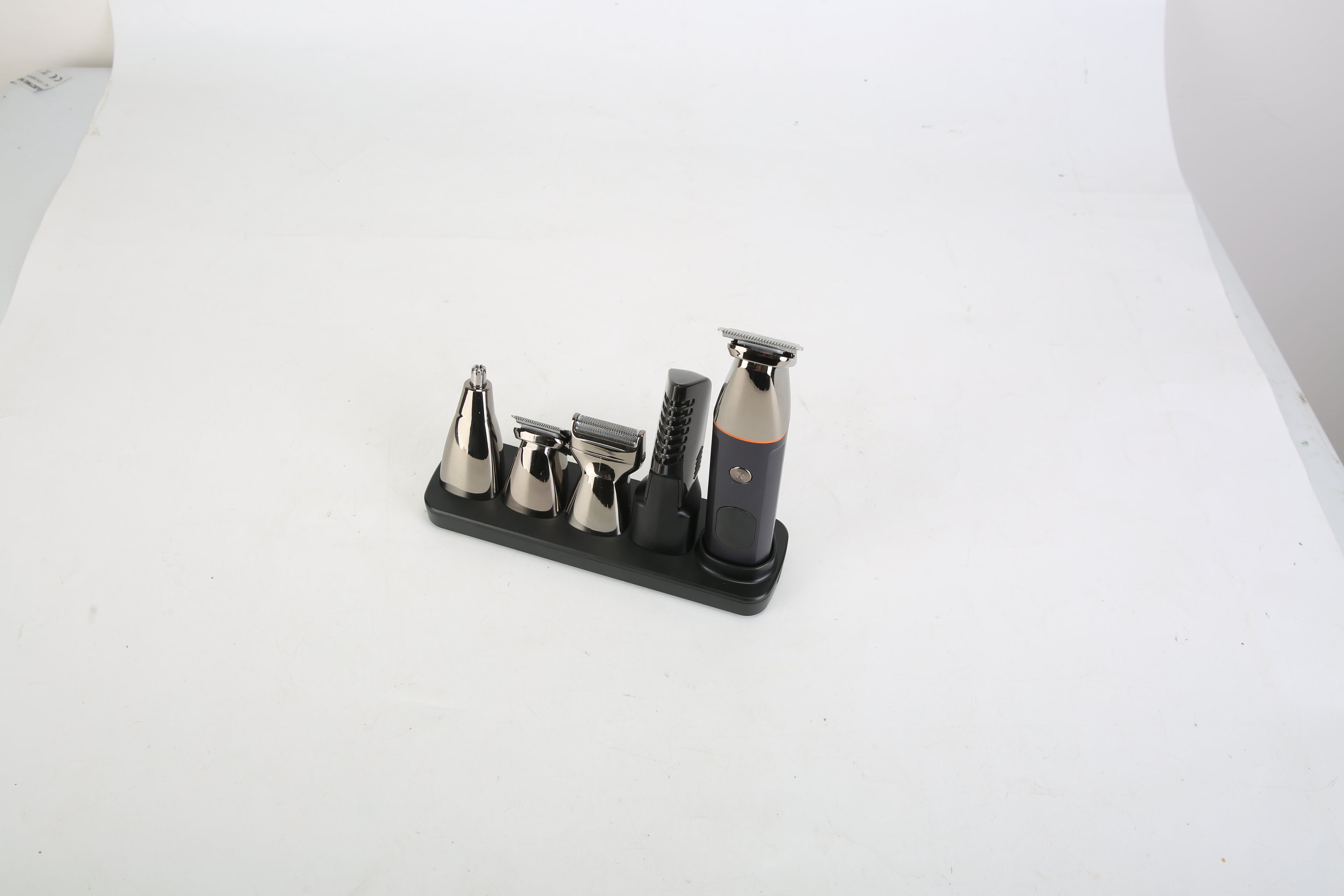 1Set All In One Beard Trimmer For Men With 5 Trimmer Heads IPX5 Waterproof Electric Razor For Face Nose Body Beard Cordless Hair Shaver Clipper Grooming Kit For Men Husband Father