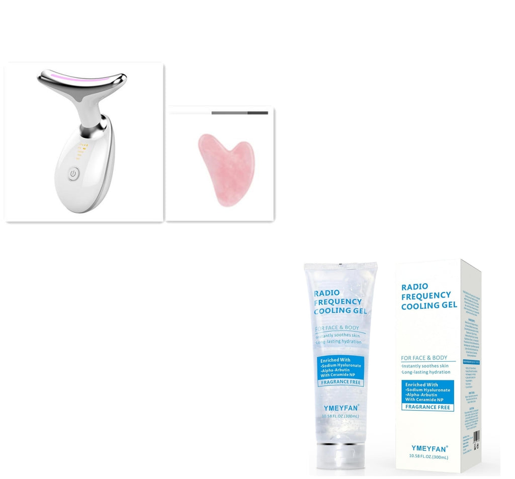 EMS Thermal Neck Lifting And Tighten Massager Electric Microcurrent Wrinkle Remover