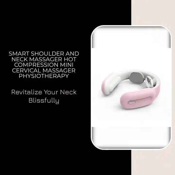 Smart Shoulder and Neck Massager Hot Compression Mini Cervical Massager Physiotherapy by@Outfy